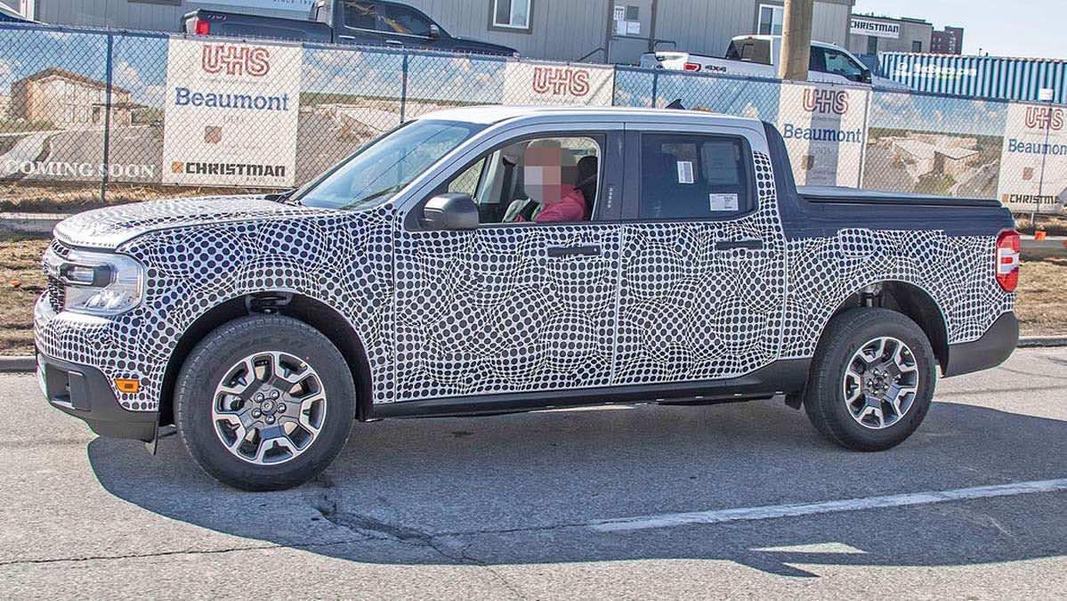 Ford Maverick 2022: Spy Shot on Test Drive - Latest Car News